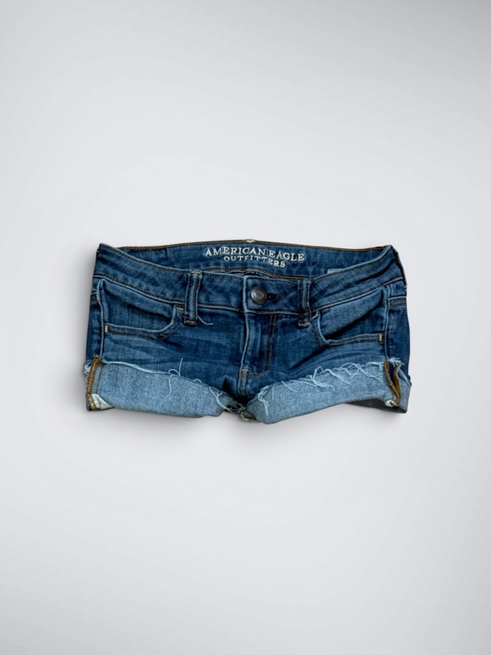 American Eagle Low Rise Micro Denim Shorts